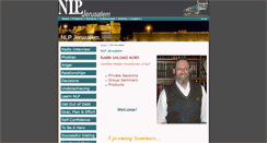 Desktop Screenshot of nlpjerusalem.com